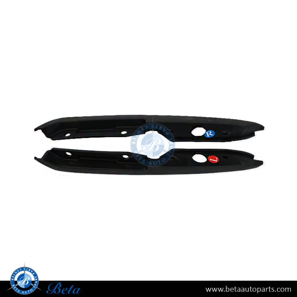 Bumper Deflectors for Range Rover Evoque 2011-2018 models, Part Number LR027864 / LR027865 Bumper Deflectors for Range Rover Evoque 2011-2018 models, Part Number LR027864 / LR027865